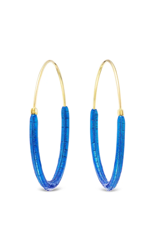Big Balloon Hoop Earrings