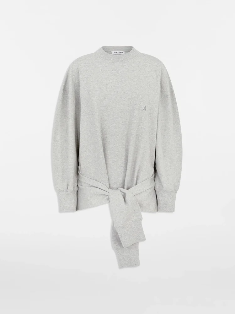 Melange grey sweatshirt