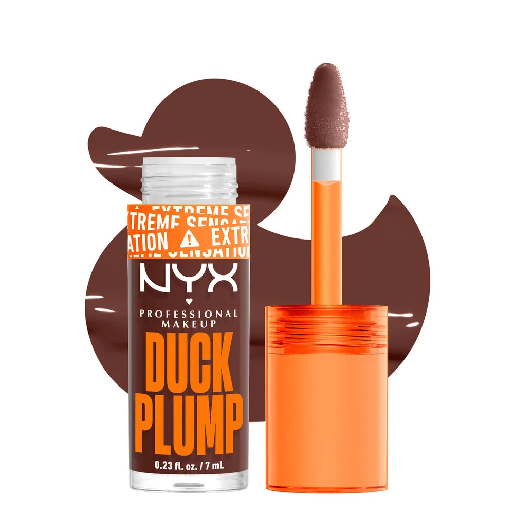 Duck Plump High Pigment Plumping Lip Gloss in TWICE THE SPICE
