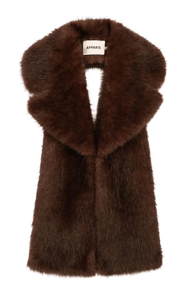 Mia Faux Sable Fur Collar