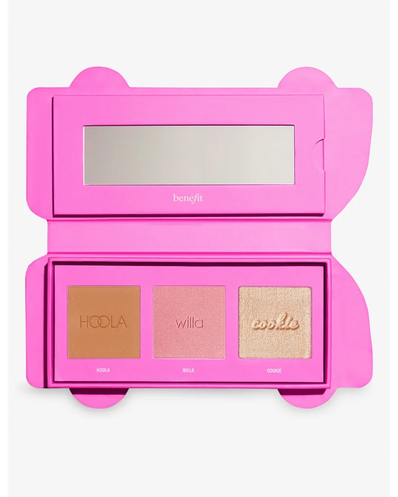 Beauty Bus Stop Hoola Bronzer, Blusher & Highlighter Cheek Gift Palette