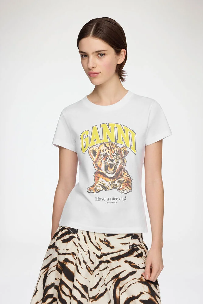Baby Fit T-shirt with Tiger