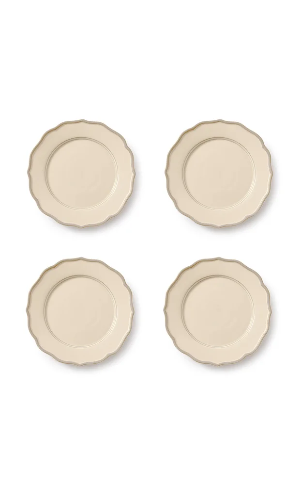 Set-of-Four Sylvia Dinner Plates
