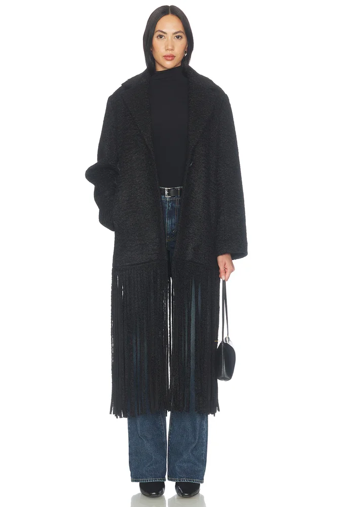 Vero Fringe Coat