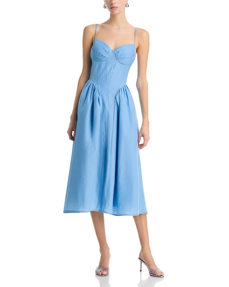 Strap Midi Dress - Exclusive