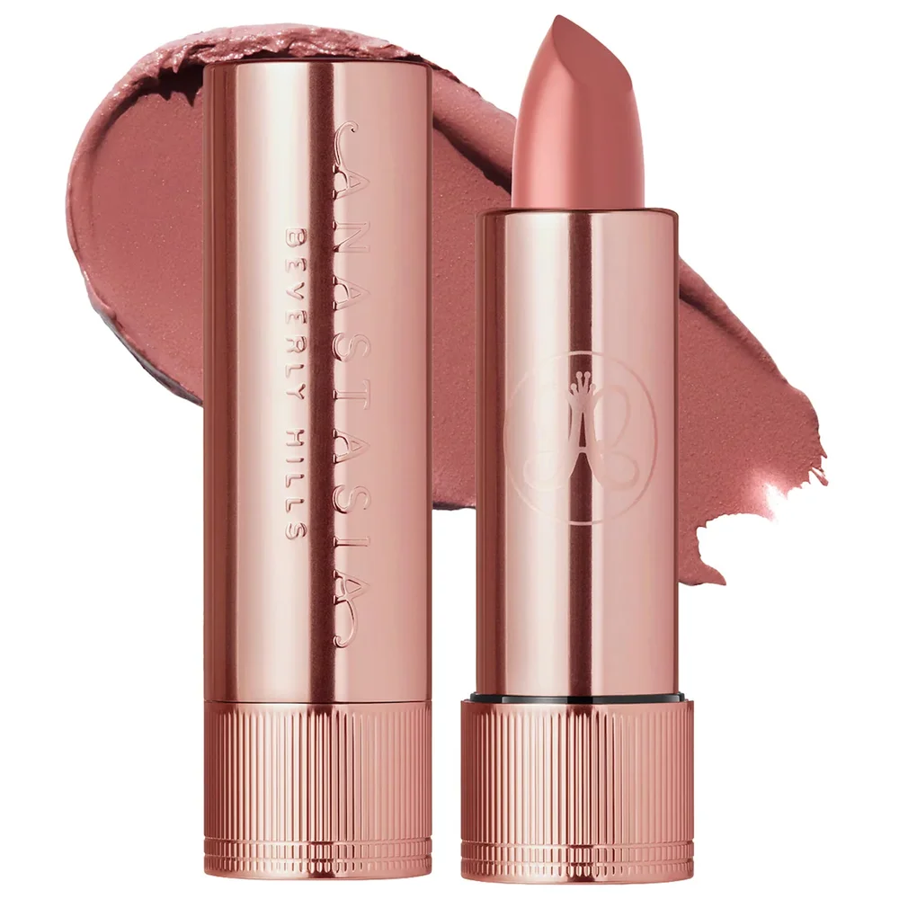 Full-Pigment Matte & Satin Velvet Lipstick in Taupe Beige