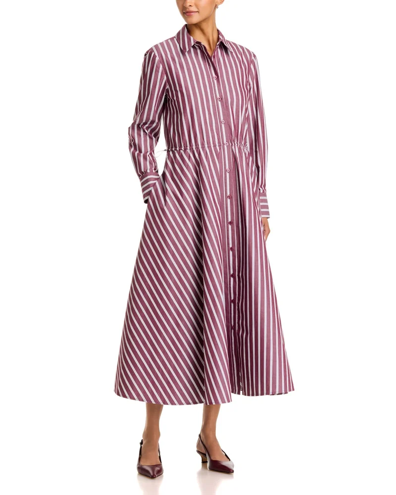 Anika Long Sleeve Shirt Dress