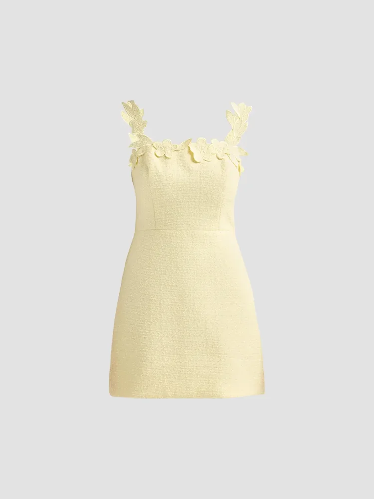Ilyth Tweed Sheath Mini Dress
