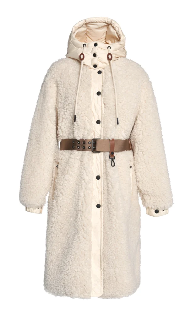 Blavet Long Teddy Coat