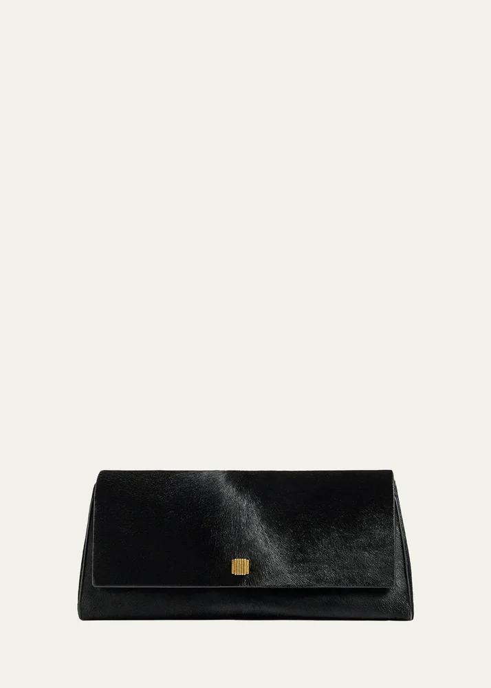 Audrey Calf Hair Clutch