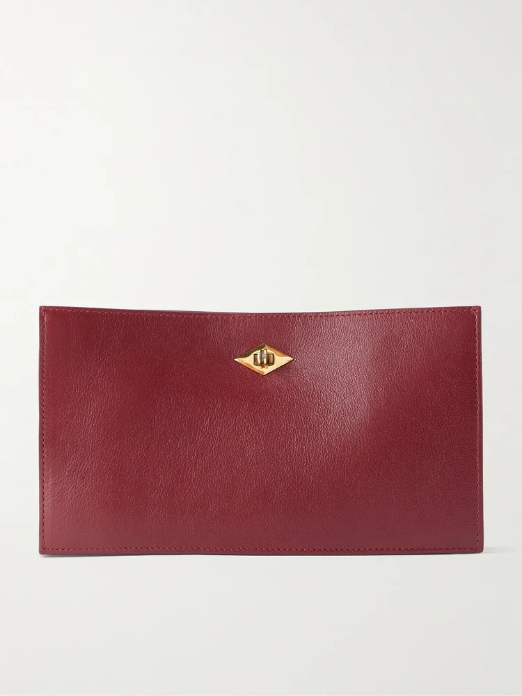 Leather clutch