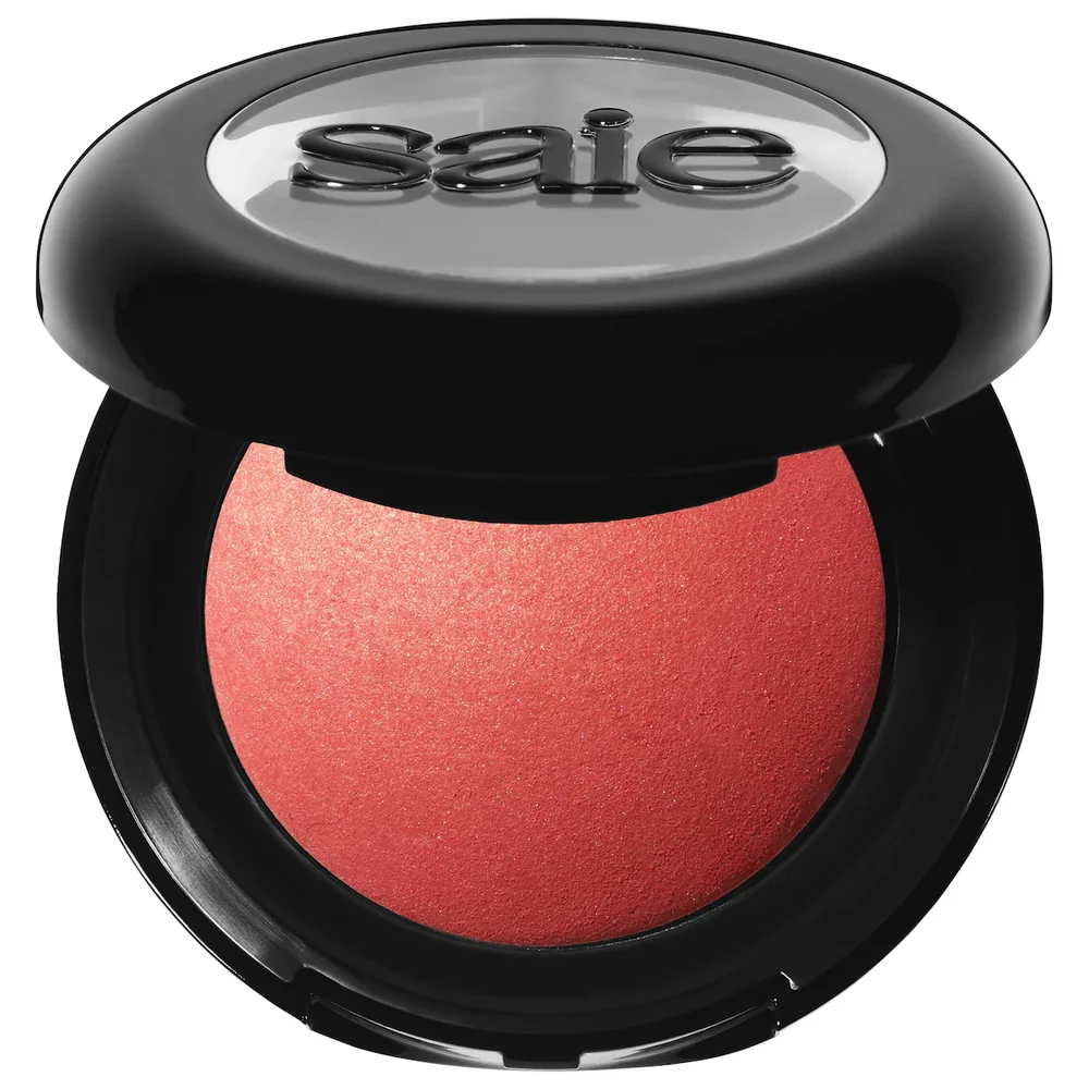 SuperSuede Radiant Talc-Free Baked Powder Blush in Stella