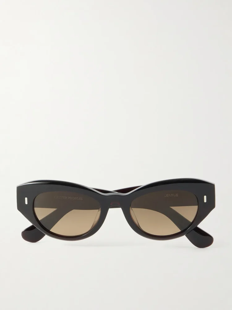 Lerrue cat-eye acetate sunglasses