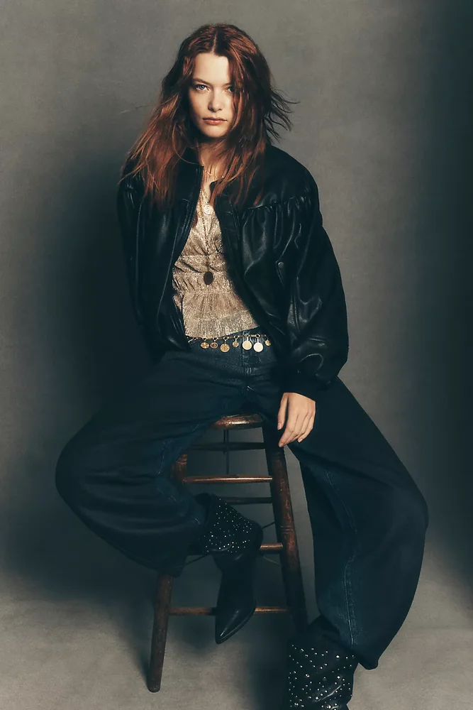 Pilcro High-Rise Balloon Jeans