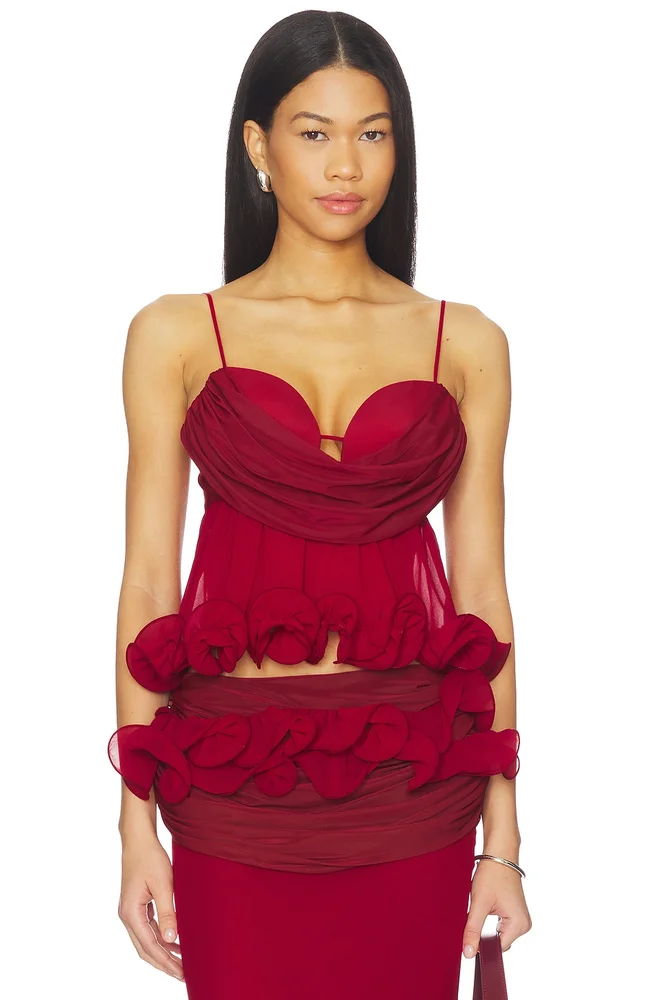 Tecla Wrap Top
