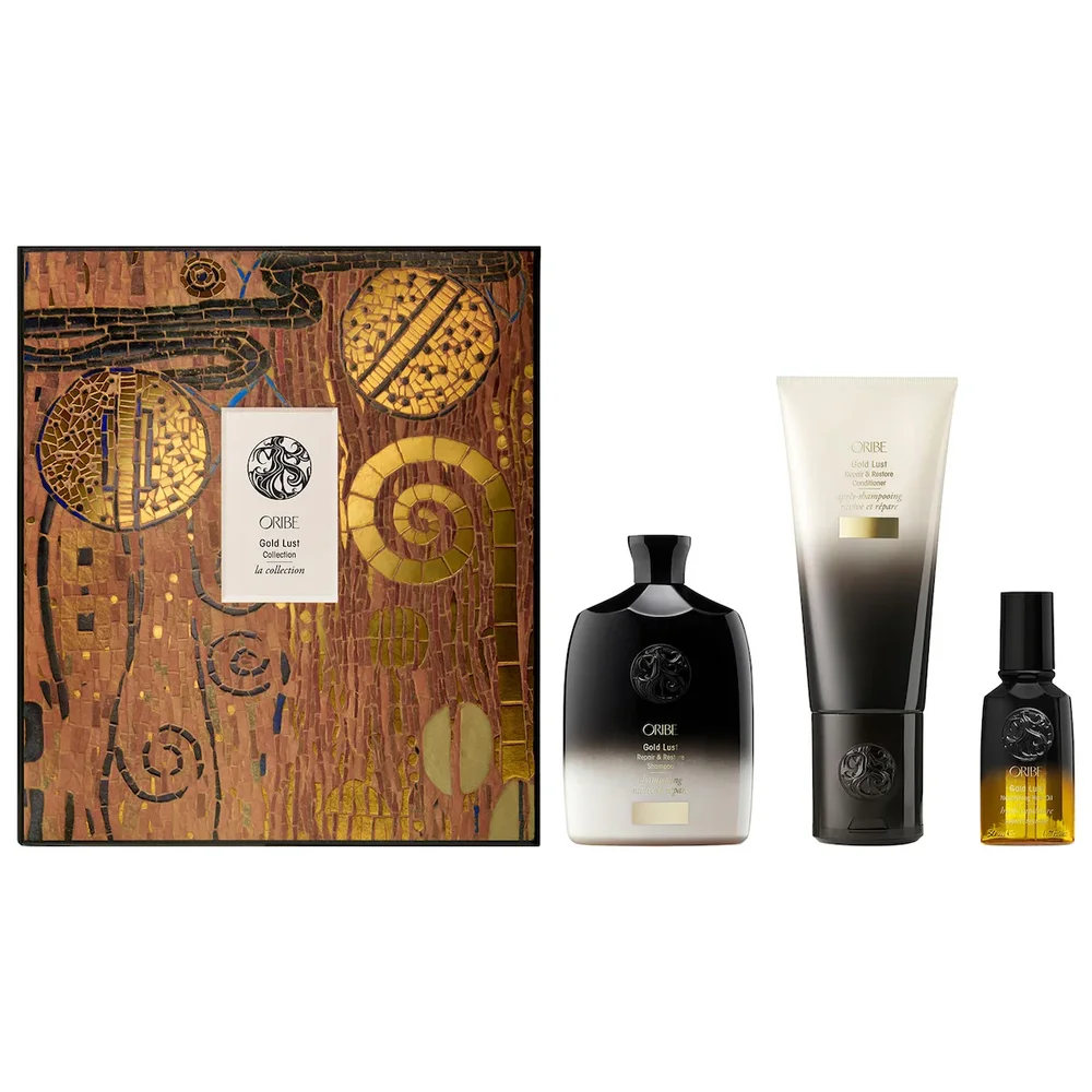 Gold Lust Collection Hair Gift Set