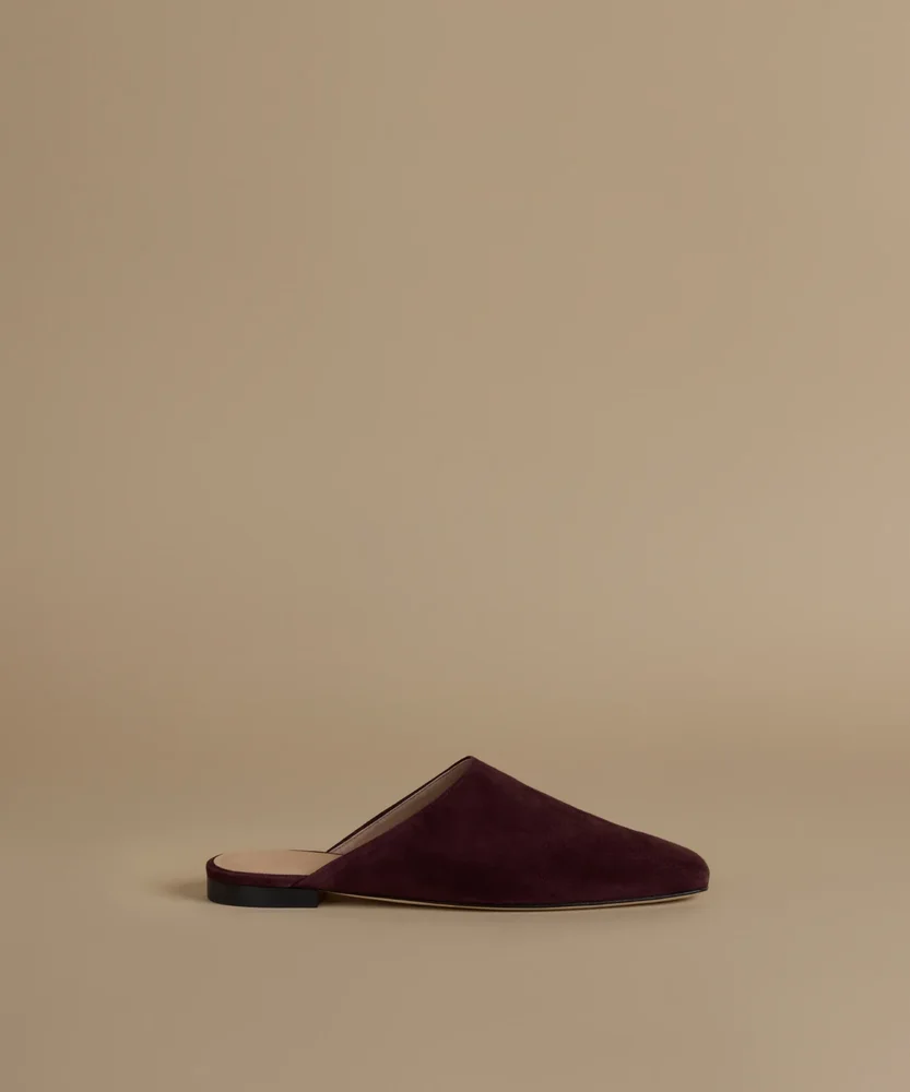 Suede Miller Mule