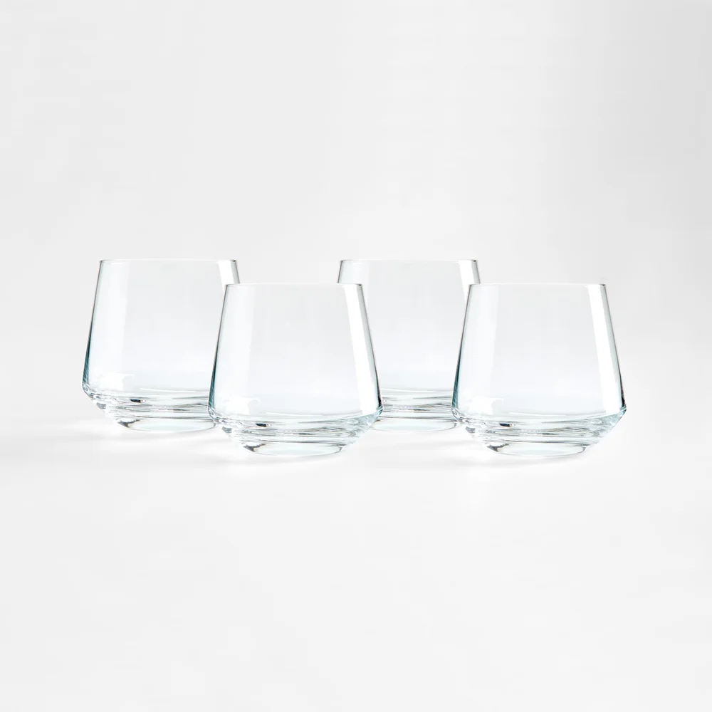 Tour 12-Oz. Double Old-Fashioned Glass, Set of 4