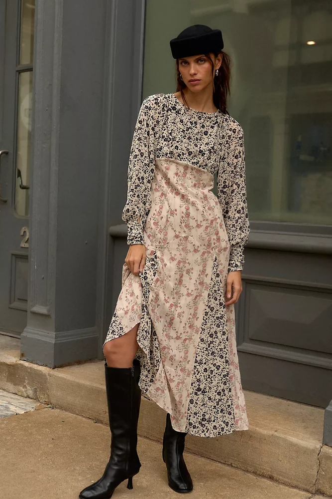 See You Again Printed Midi Dress
