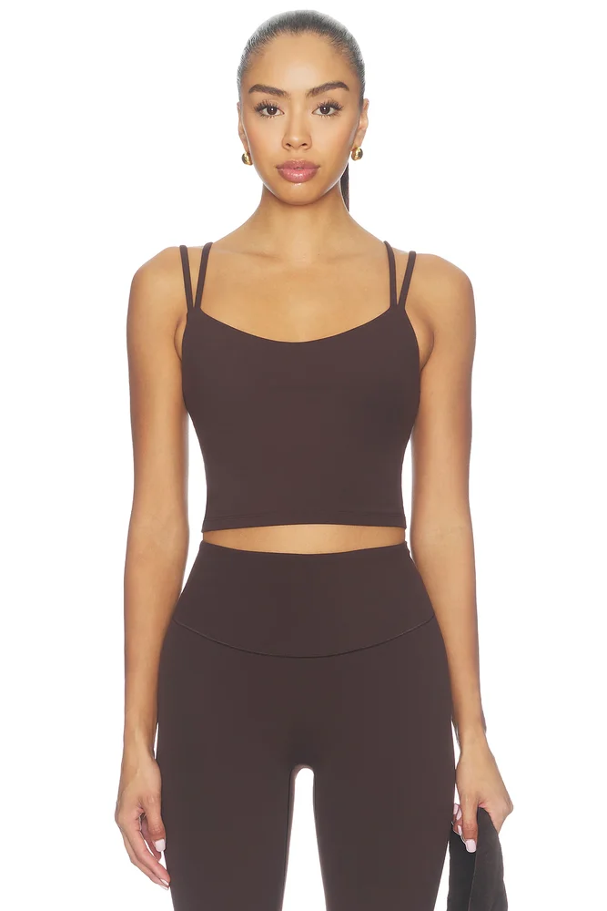 Glowzone Strappy Cropped Tank Top