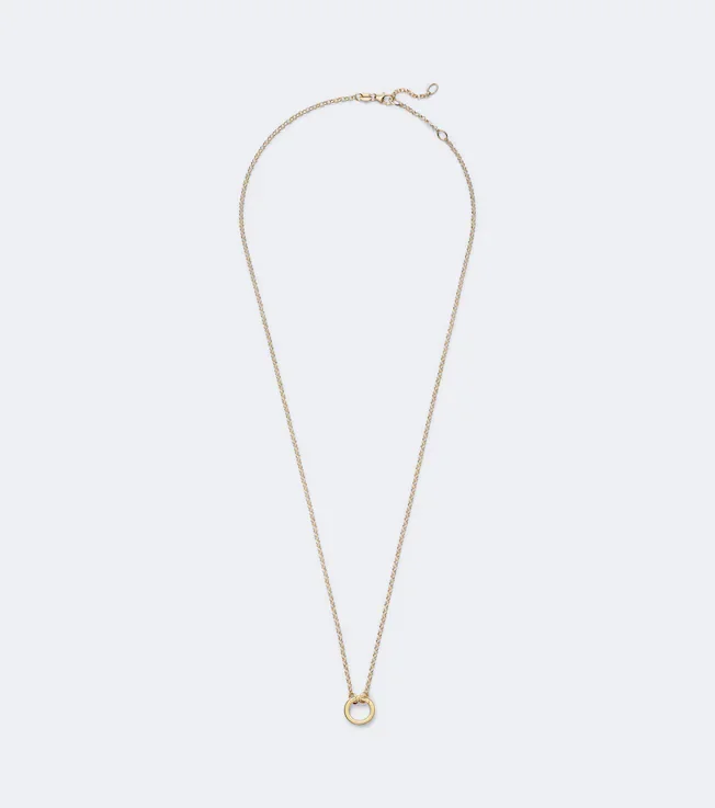 Belcher Small 18kt gold chain necklace