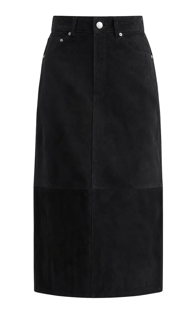 Alma Suede Mini Skirt