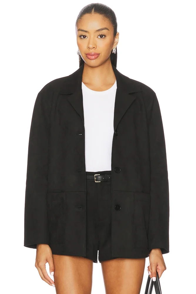 Elodie Hayes Faux Suede Jacket