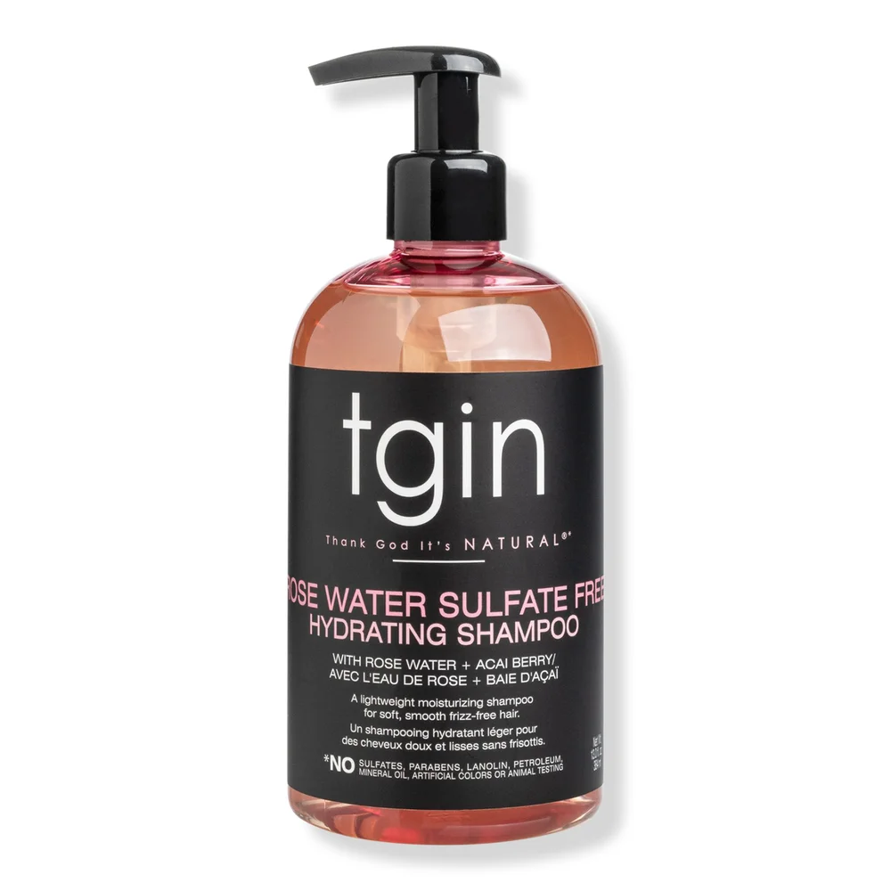 Rose Water Sulfate-Free Hydrating Shampoo