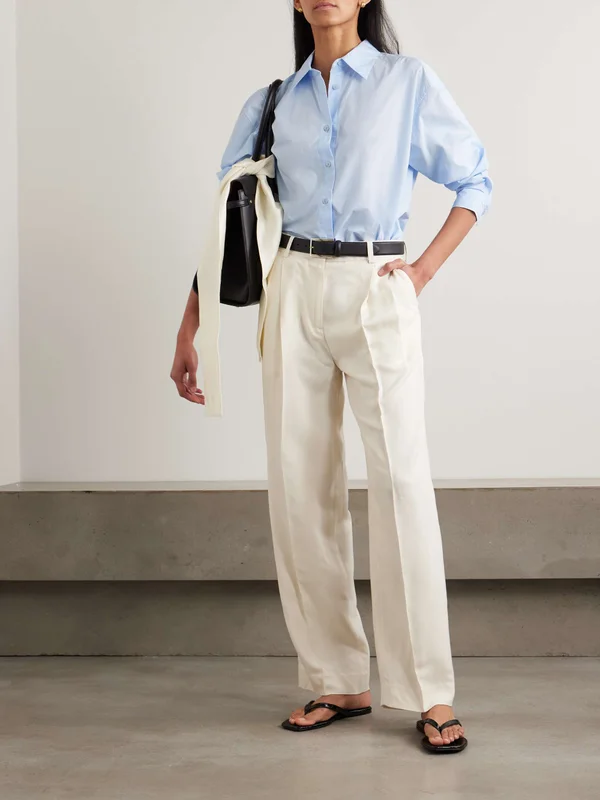 Garderob organic cotton-poplin shirt