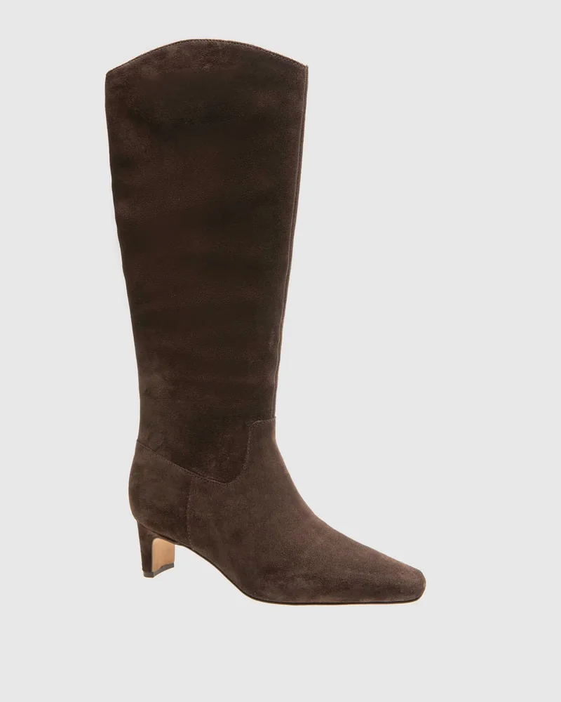 Jack Tall Suede Boot in Spice