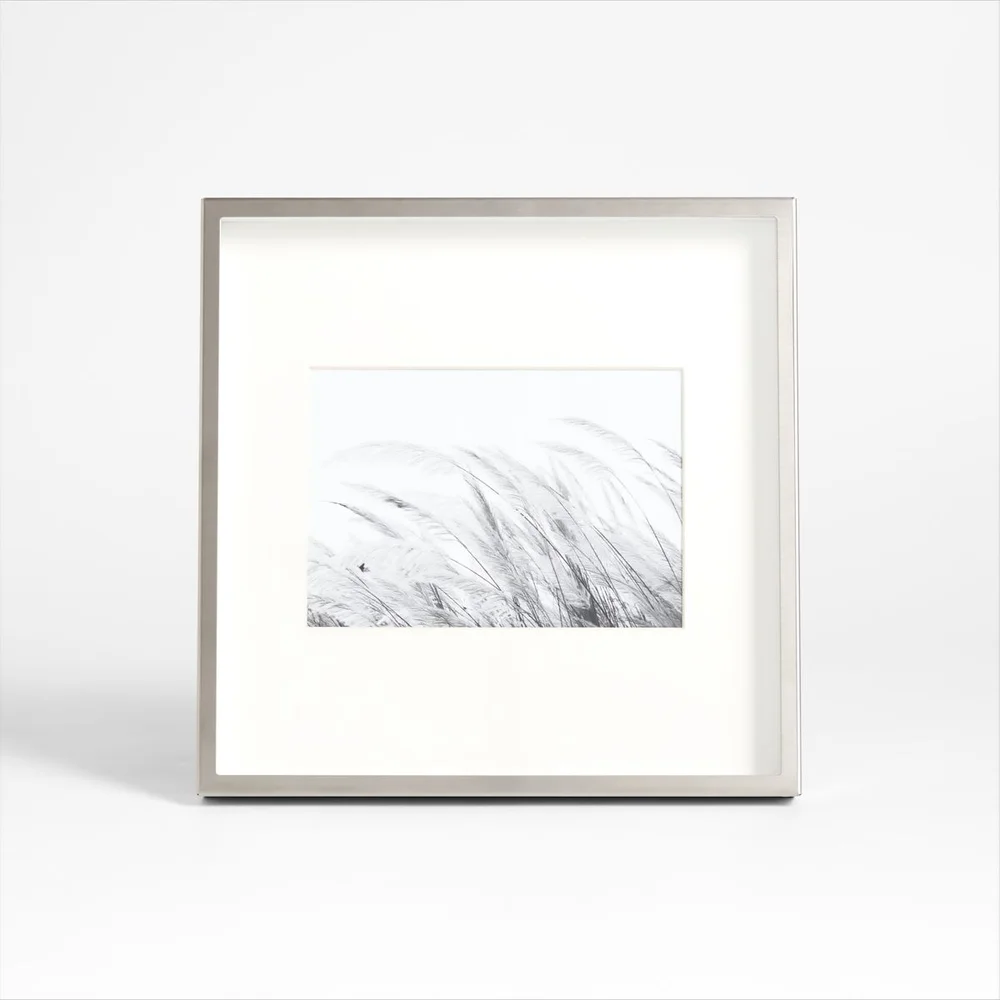 Brushed Silver 5x7 Picture Frame