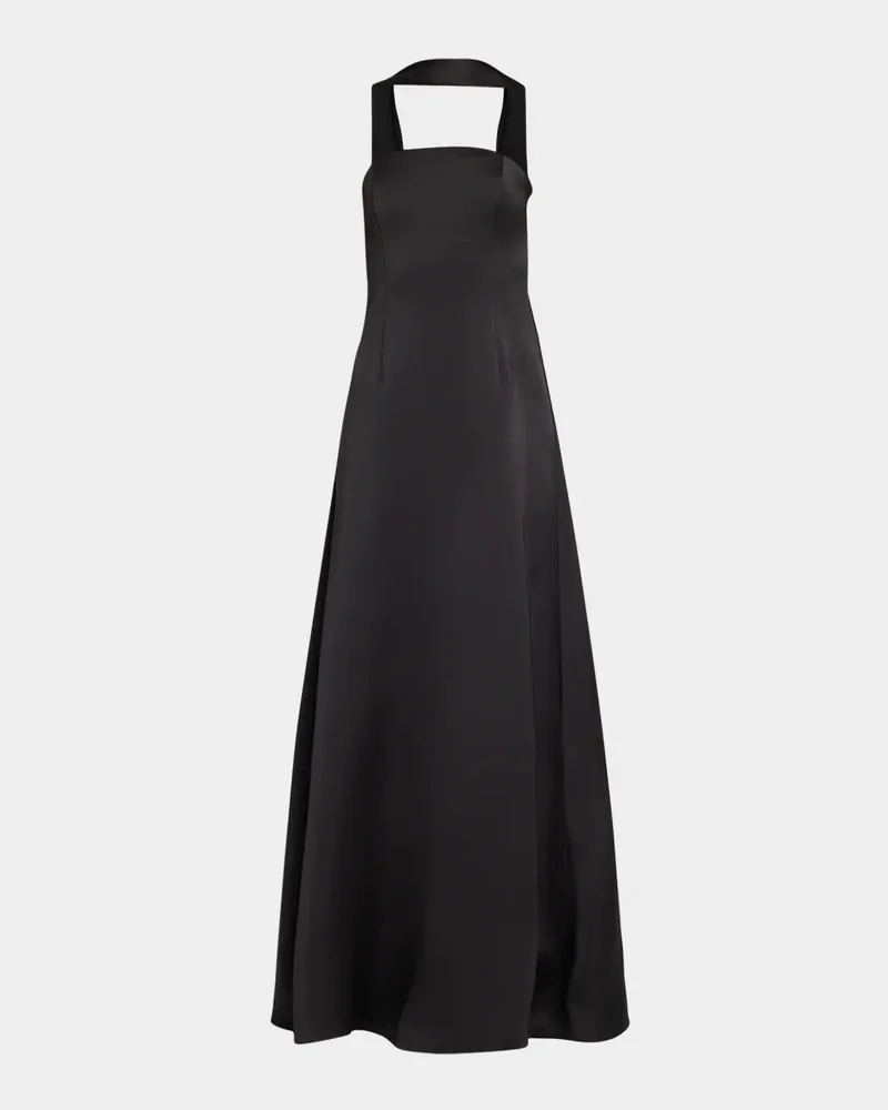 Karma Strapless Draped Gown