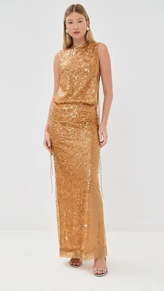 Christopher Esber Illuminate Sequin Seperation Gown