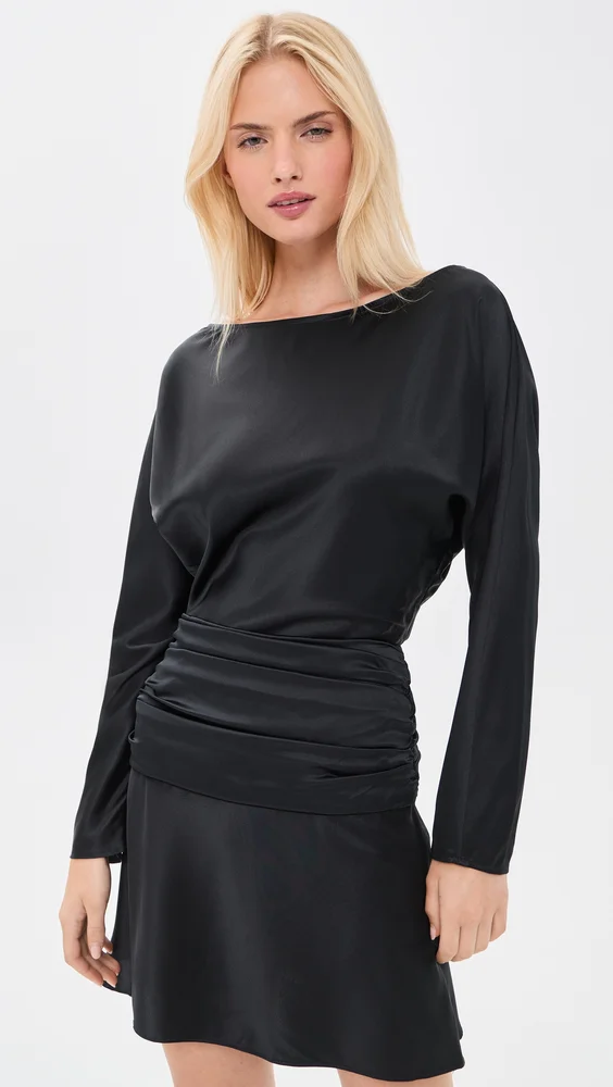 Freda Silk Mini Dress