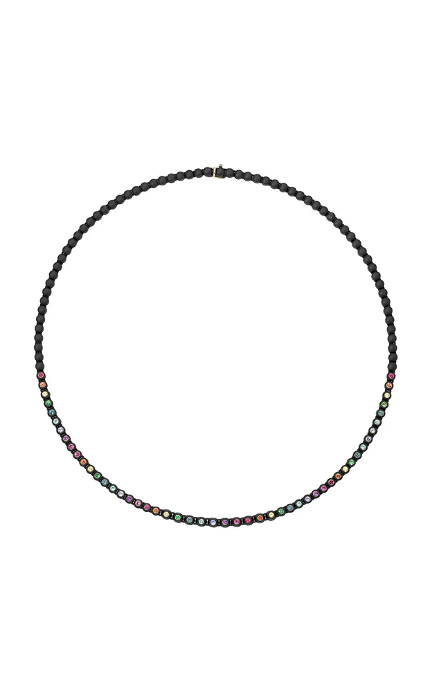 Steel Tennis Necklace