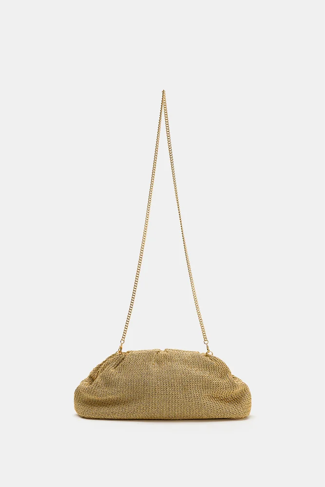 Woven Clutch Bag