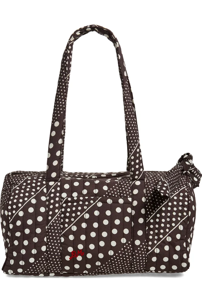 Quilted Weekender Duffle Bag