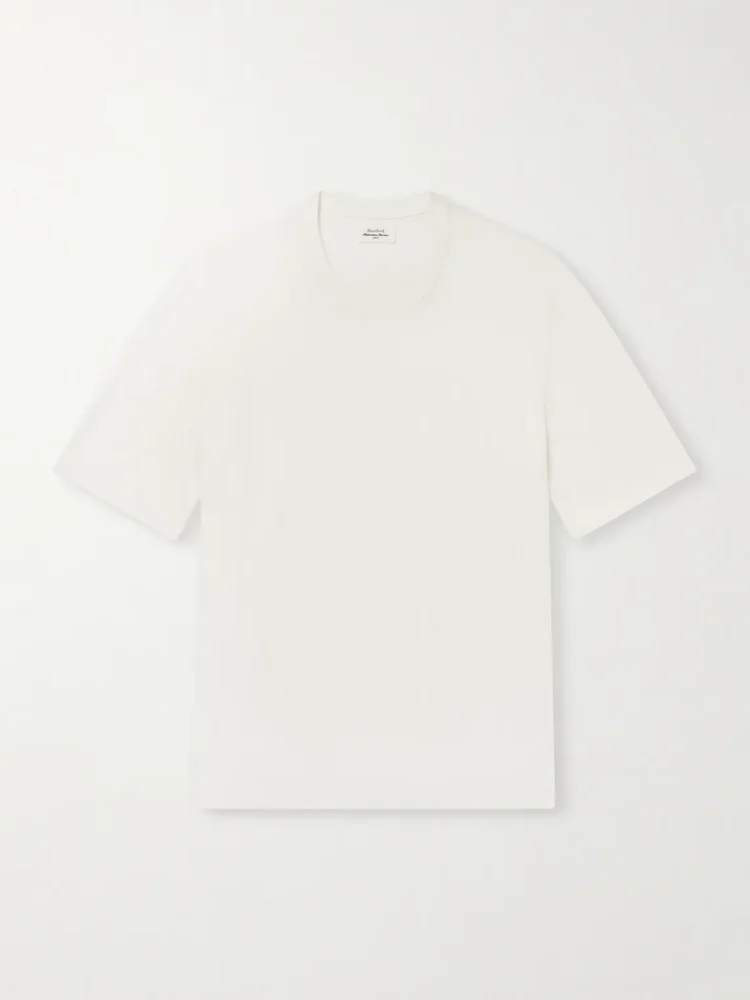 Cotton-Piqué T-Shirt