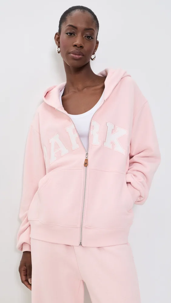 Zip-up Varsity Hoodie