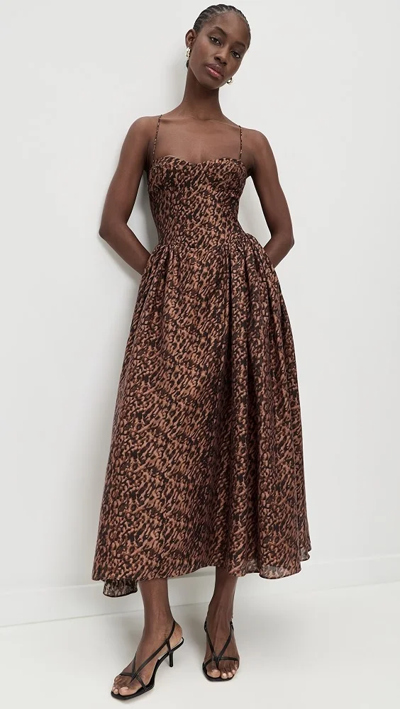 Estie Printed Maxi Dress