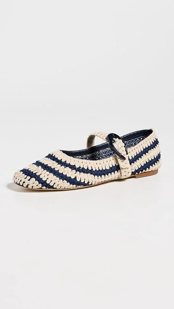 Verona Crochet Flats
