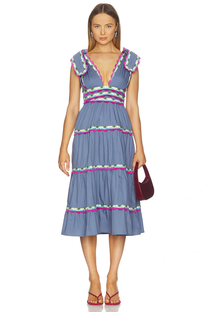 Chelili Dress Blue