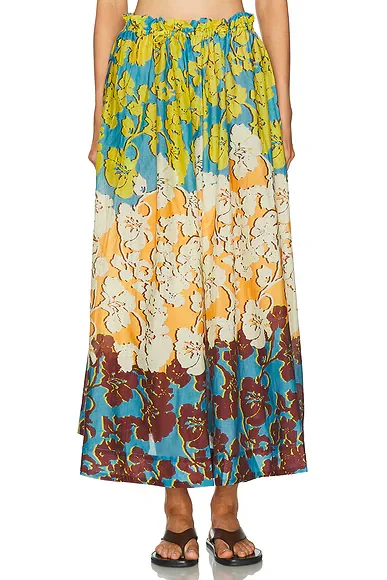 Splice Midi Skirt