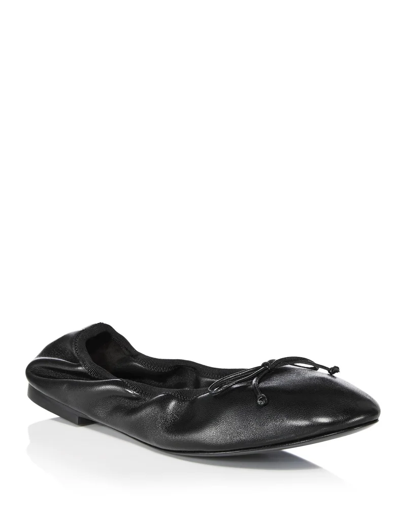 Nia Leather Ballet Flats