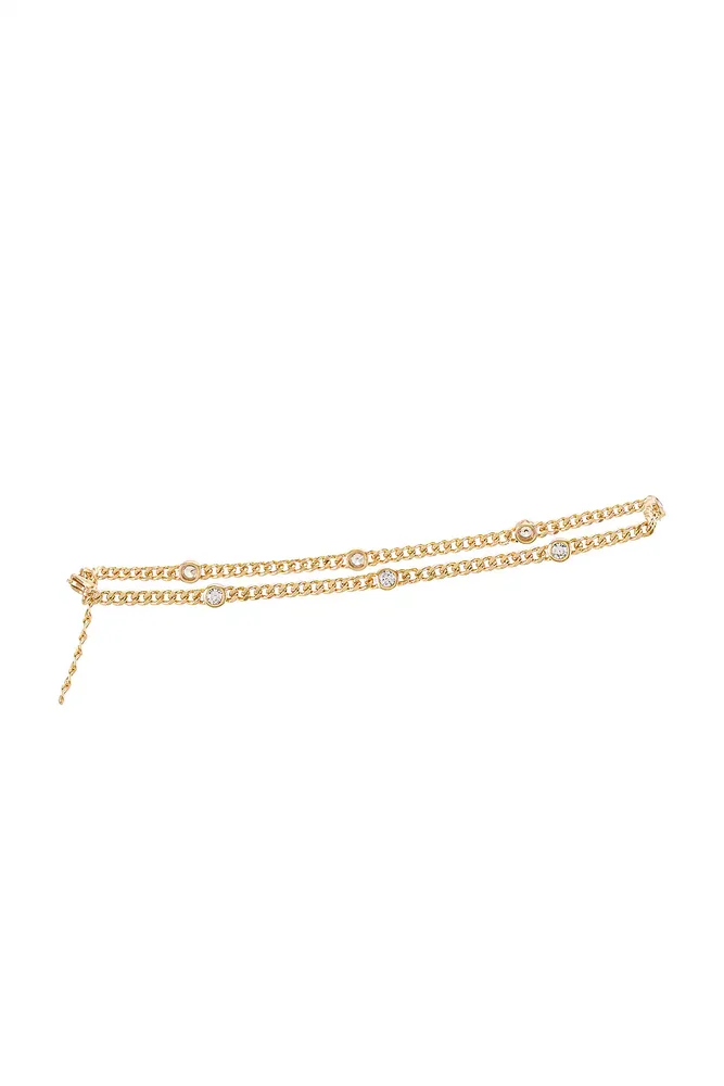Daisy Medium Link Anklet
