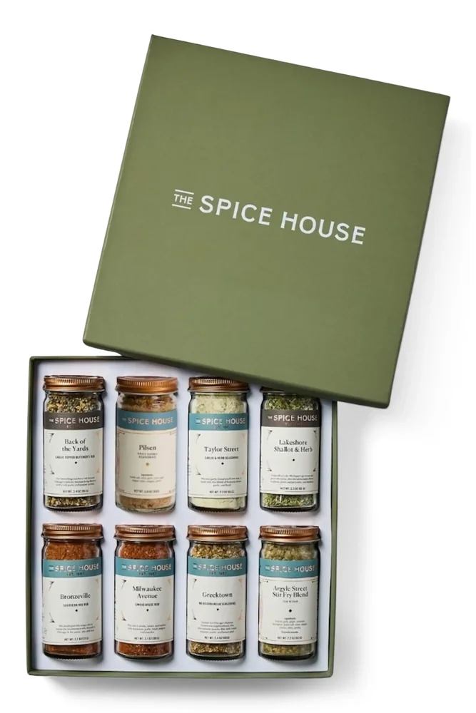 Chicago Heritage Deluxe 8-Piece Spice Collection