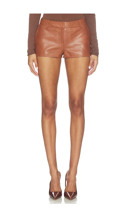 Valesia Leather Short