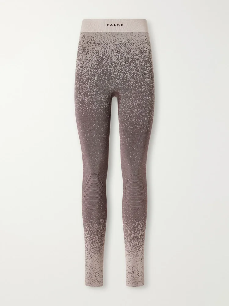 Stretch-jersey ski leggings