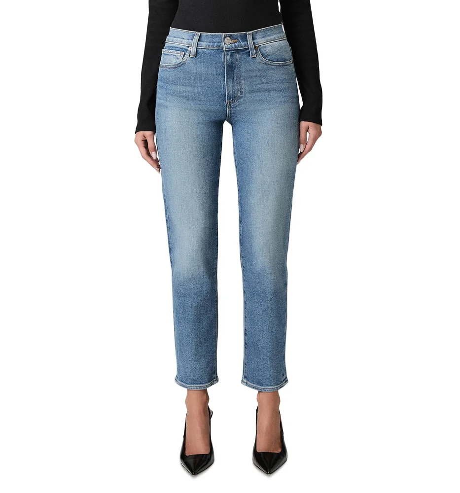 Reece High Rise Slim Leg Ankle Jeans