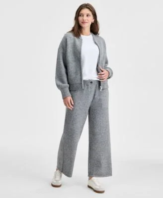 Women's Sweater Trouser Ankle Pants, Macy's Exclusive